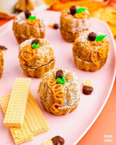 Mini Pumpkin Bundt Cakes Love From The Oven