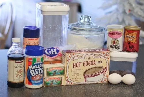 Hot Cocoa Cookies Made With Hot Chocolate Mix