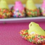 Chocolate Dipped Easter Peeps + Easter Blog Hop - Love From The Oven