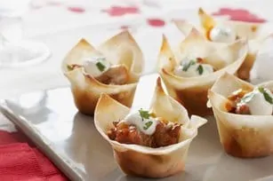 Mini Taco Bowls That You Can Make In Minutes • Love From The Oven