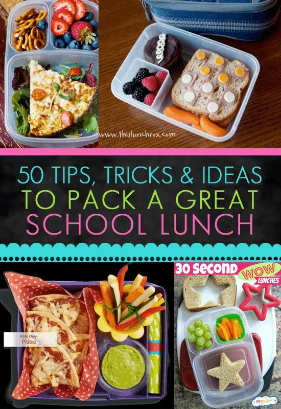 2 Weeks of No-Sandwich Lunch Box Ideas Kids will LOVE- No Repeats