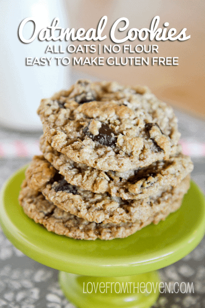 Gluten Free Chocolate Chip Cookies • Love From The Oven