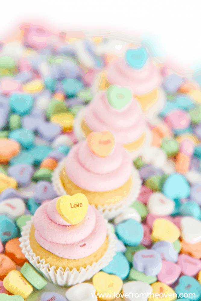 Valentine Cupcakes • Love From The Oven