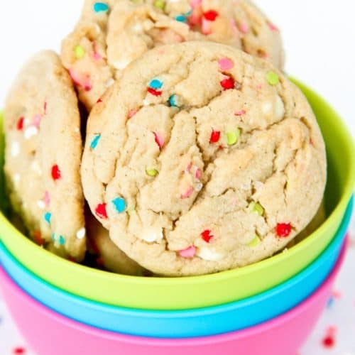 Delicious & Easy Funfetti Cookies • Love From The Oven