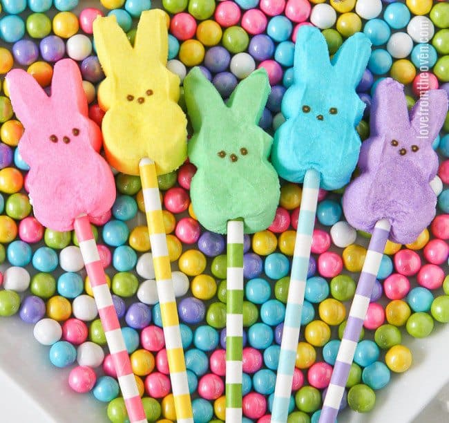 Easter Peeps Pops • Love From The Oven