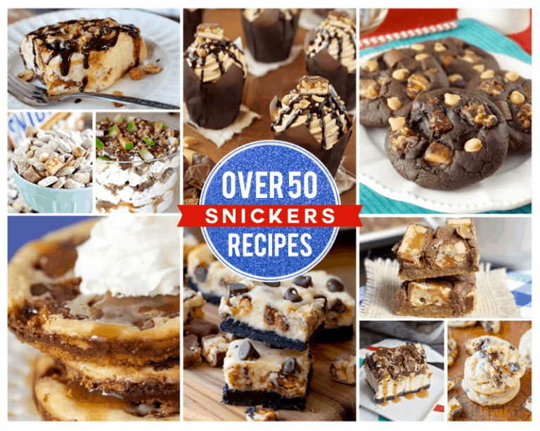 50 Of The Best Recipes Using Snickers • Love From The Oven