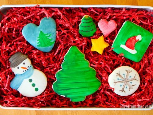 Holiday Cookies With Flavor Paint