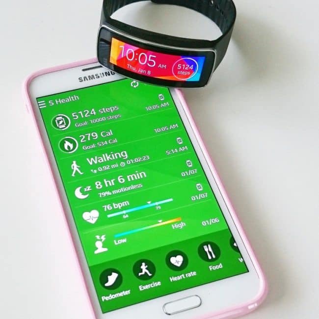 weight watchers samsung gear fit