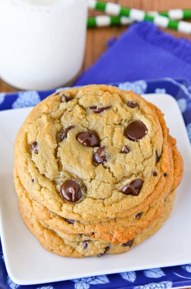 recipe for buttery chocolate chip cookies