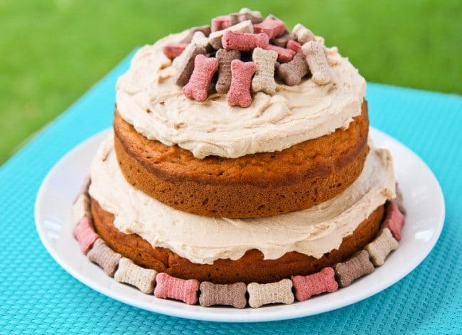dog birthday cake recipe peanut butter