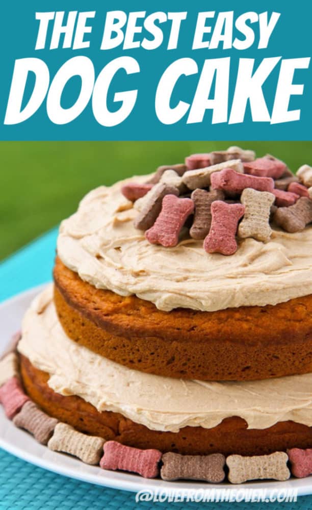 no bake dog birthday treat