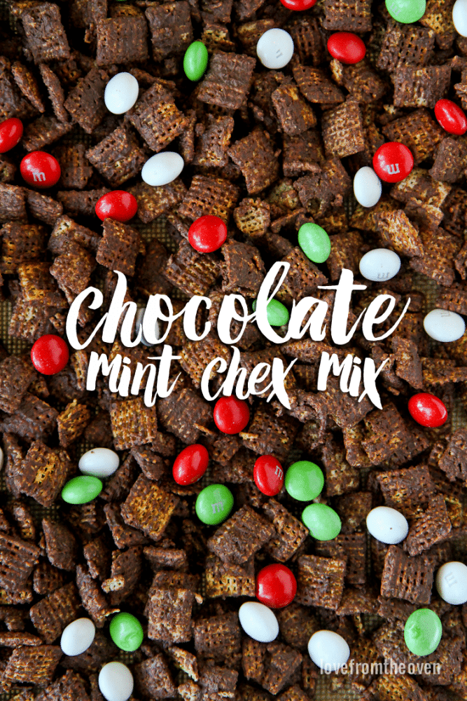 Easy Chocolate Chex Mix Love From The Oven