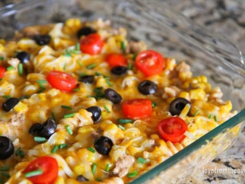 Easy Enchilada Pasta Love From The Oven