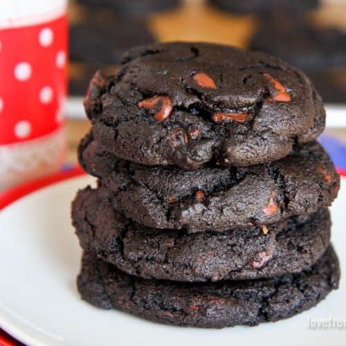 Chocolate chocolate chip cookie outlet recipe