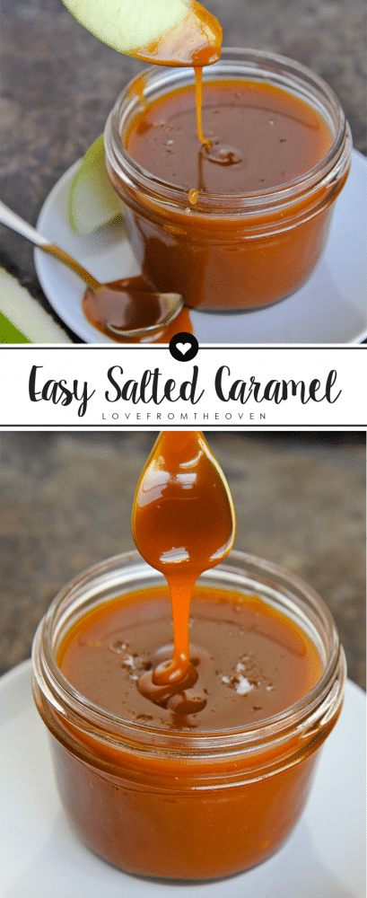 Easy Homemade Caramel Sauce • Love From The Oven