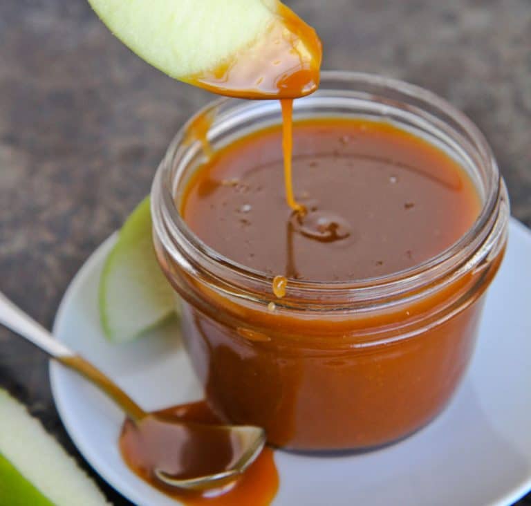 Easy Homemade Caramel Sauce • Love From The Oven