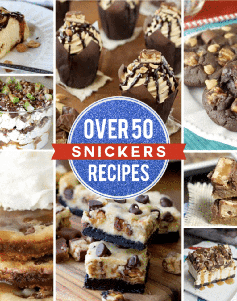 50 Of The Best Recipes Using Snickers • Love From The Oven