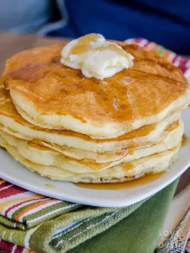 Fluffy Pancakes Recipe Story • Love From The Oven