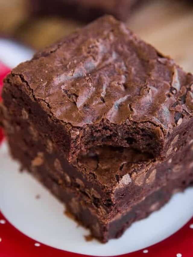 Easy Brownies Made With Cocoa Powder Story • Love From The Oven