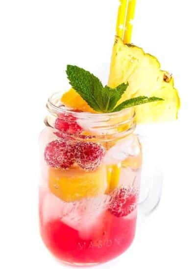 Pineapple Cranberry Cooler Drink