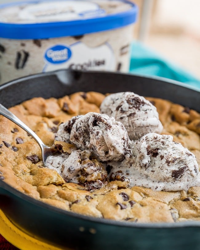 Lady's Chocolate Chip Skillet Cookie – Modern Honey