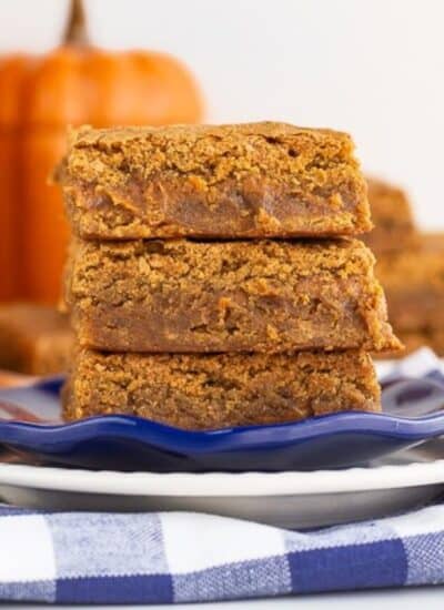 Pumpkin Blondies