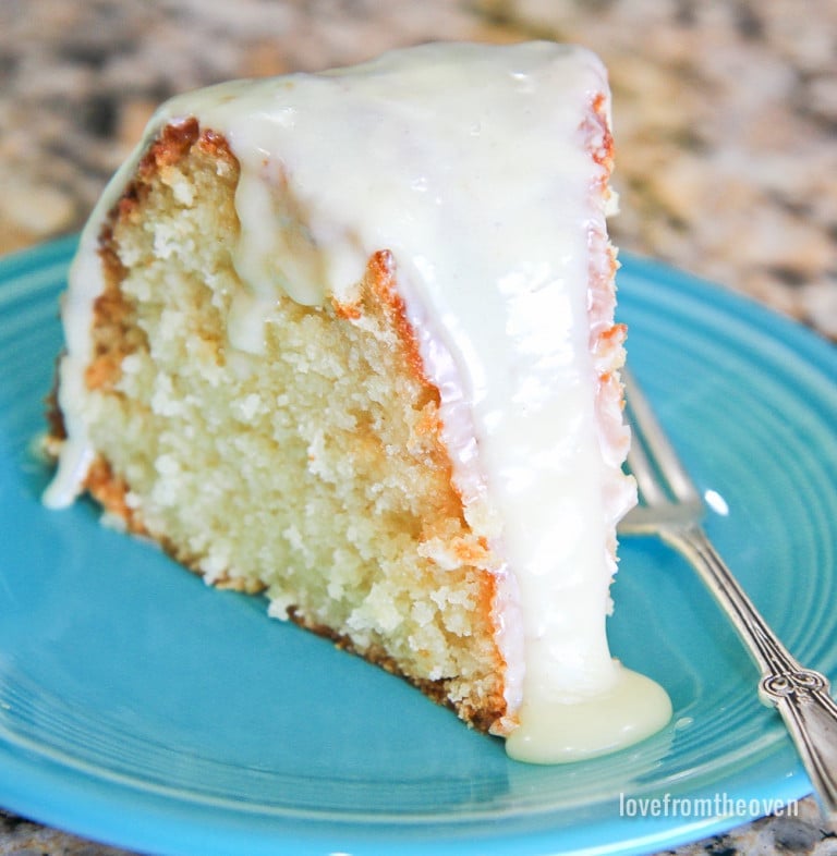 The BEST Easy Rum Cake • Love From The Oven