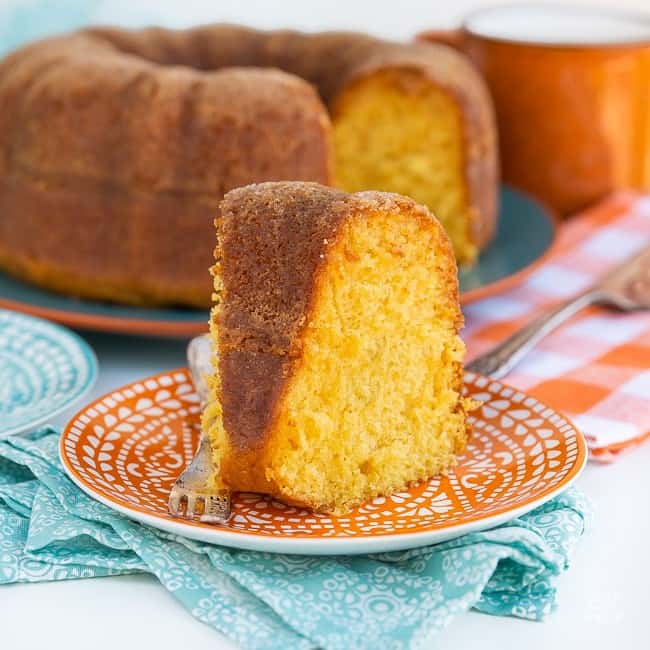 The BEST Easy Rum Cake • Love From The Oven