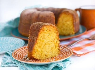 The BEST Easy Rum Cake • Love From The Oven