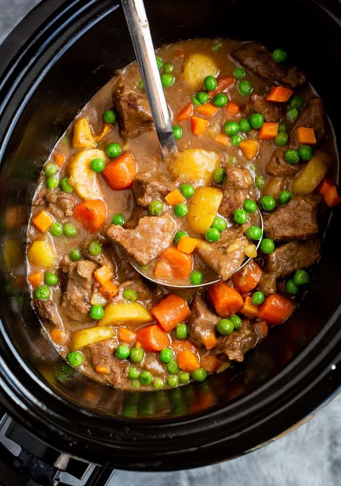 Slow Cooker Beef Casserole - My Fussy Eater