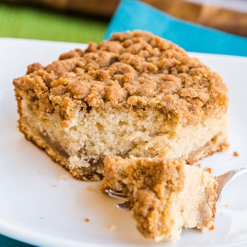 Sour Cream Coffee Cake Recipe • Love From The Oven