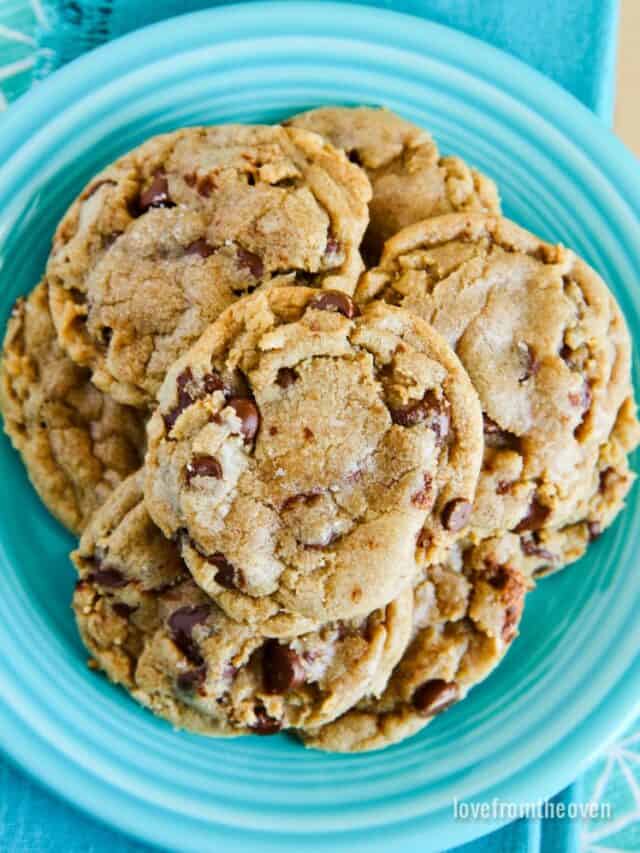 Brown Butter Chocolate Chip Cookies Story • Love From The Oven