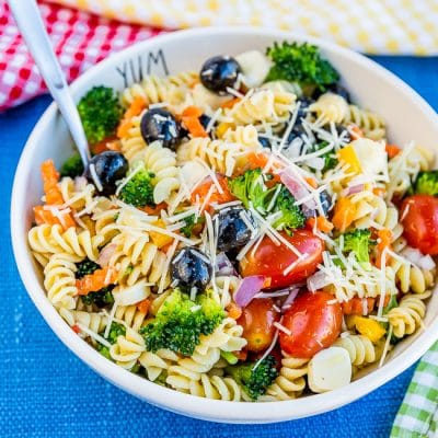 The Best Easy Pasta Salad Recipe • Love From The Oven