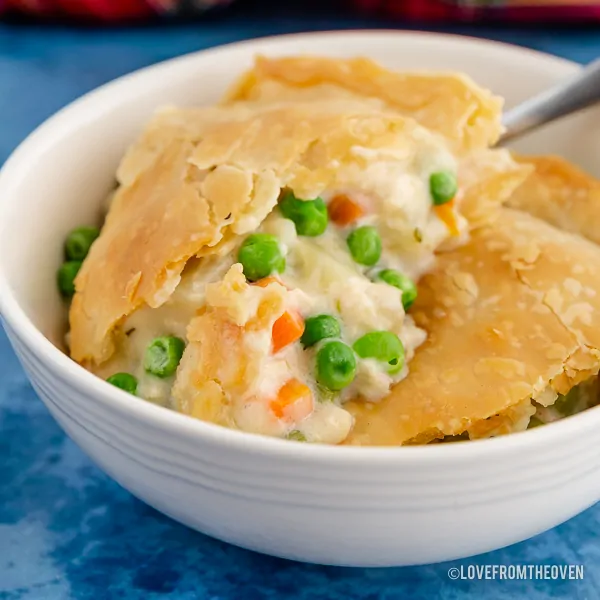 Easy Homemade Chicken Pot Pie Recipe • Love From The Oven