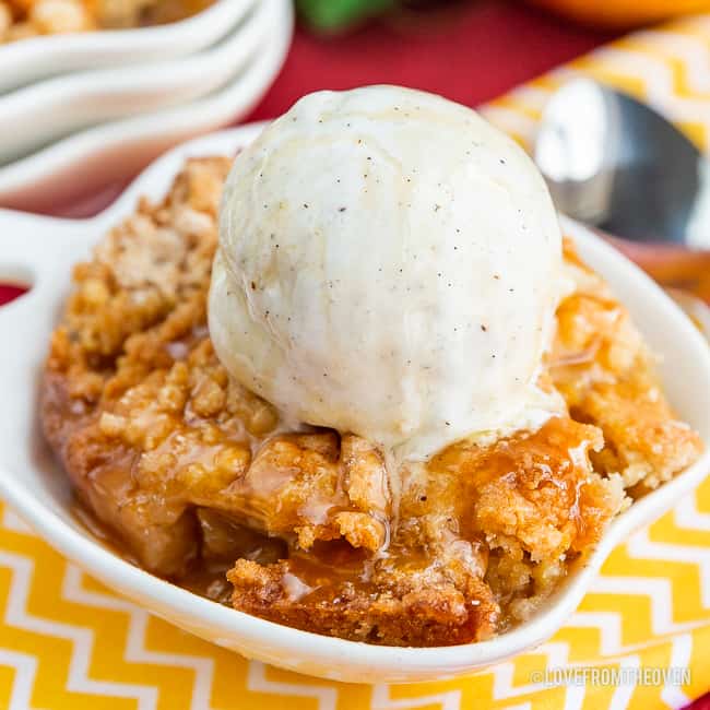 The Best Easy Apple Cobbler Recipe • Love From The Oven