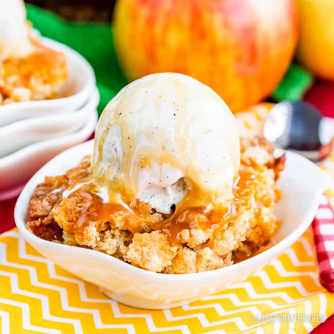 The Best Easy Apple Cobbler Recipe • Love From The Oven