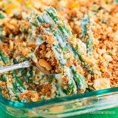 Easy Homemade Green Bean Casserole • Love From The Oven