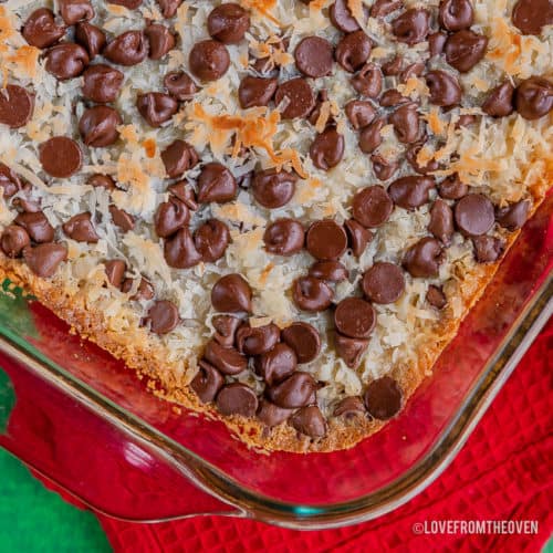 The Best 7 Layer Magic Cookie Bars! • Love From The Oven