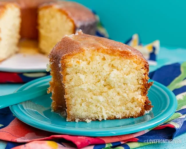 Kentucky Butter Cake - Brown Eyed Baker