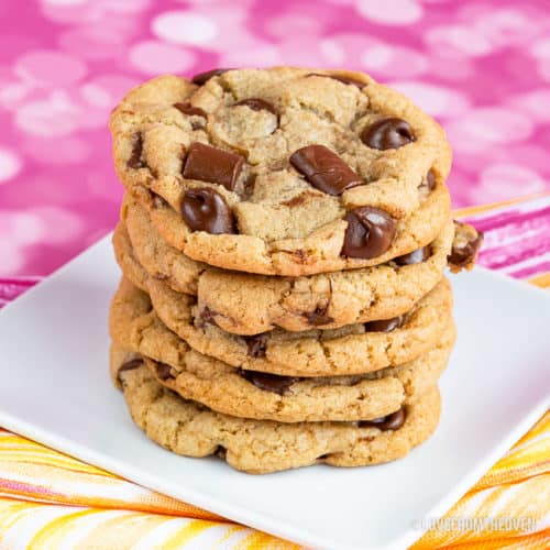 Easy Soft Chocolate Chip Cookies • Love From The Oven