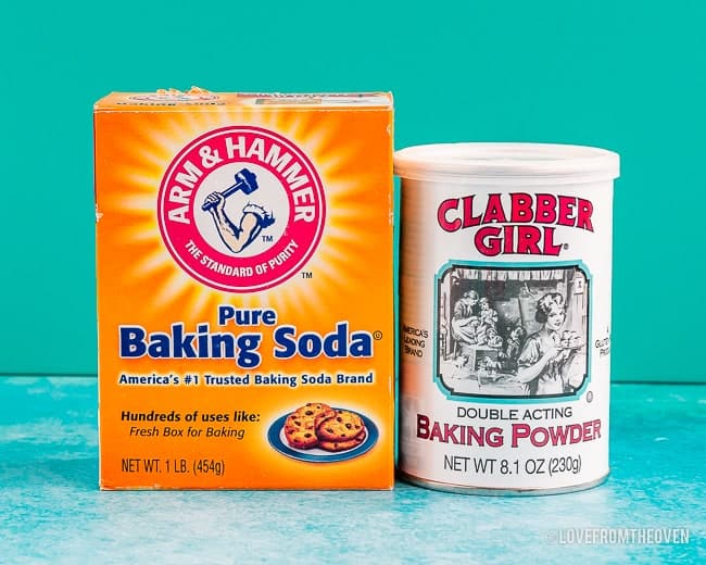 baking powder vs baking soda