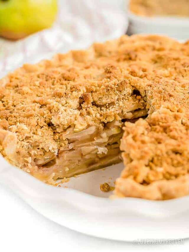 Dutch Apple Pie Recipe Story • Love From The Oven