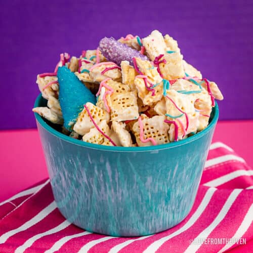 Unicorn Chex Mix Recipe • Love From The Oven