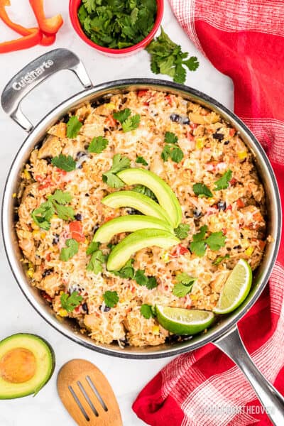 Easy One Pan Southwestern Chicken And Rice • Love From The Oven