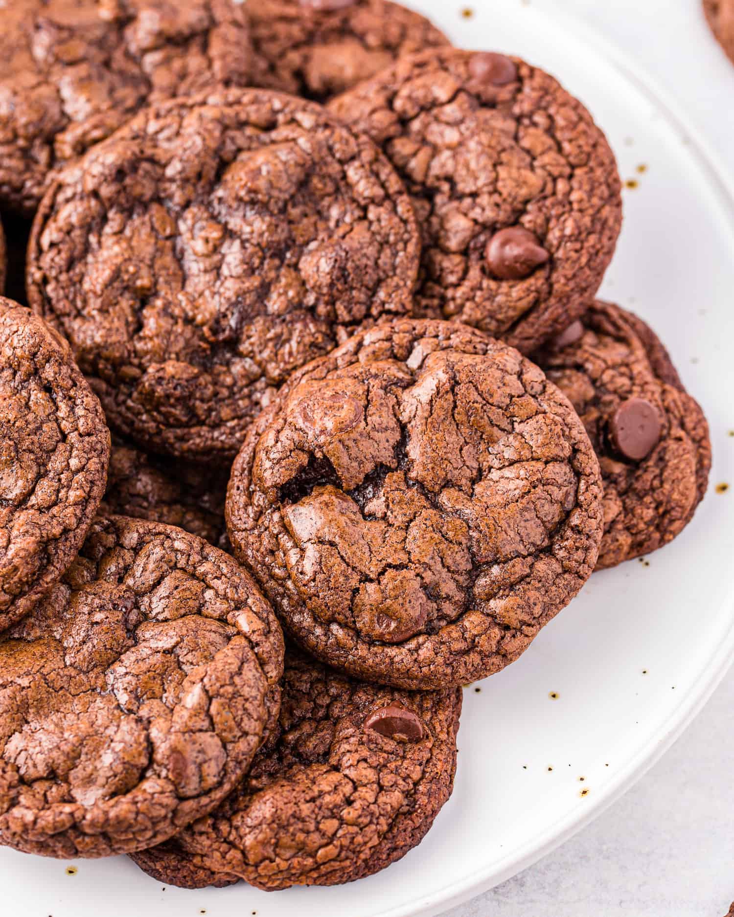 Brown Butter Brownie Cookies - The Vanilla Bean Blog