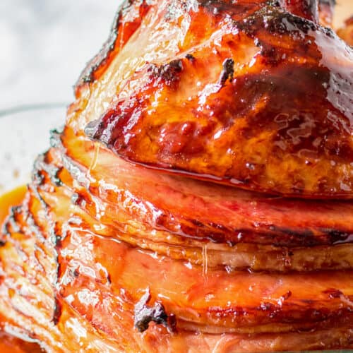 Brown Sugar Glazed Spiral Ham - Sip and Feast