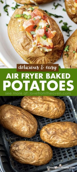 Air Fryer Baked Potato • Love From The Oven