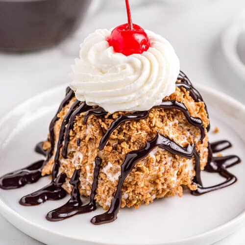 Fried Ice Cream • Love From The Oven