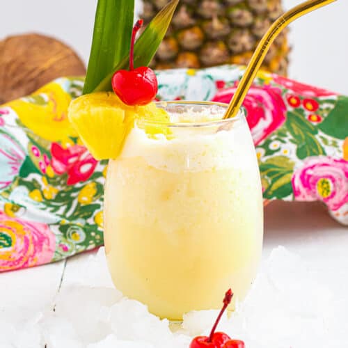Easy Frozen Pina Colada Recipe • Love From The Oven
