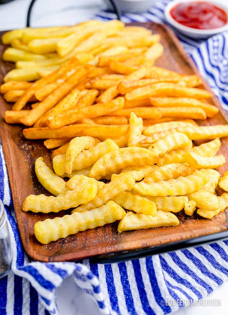 Air Fryer Frozen French Fries • Love From The Oven